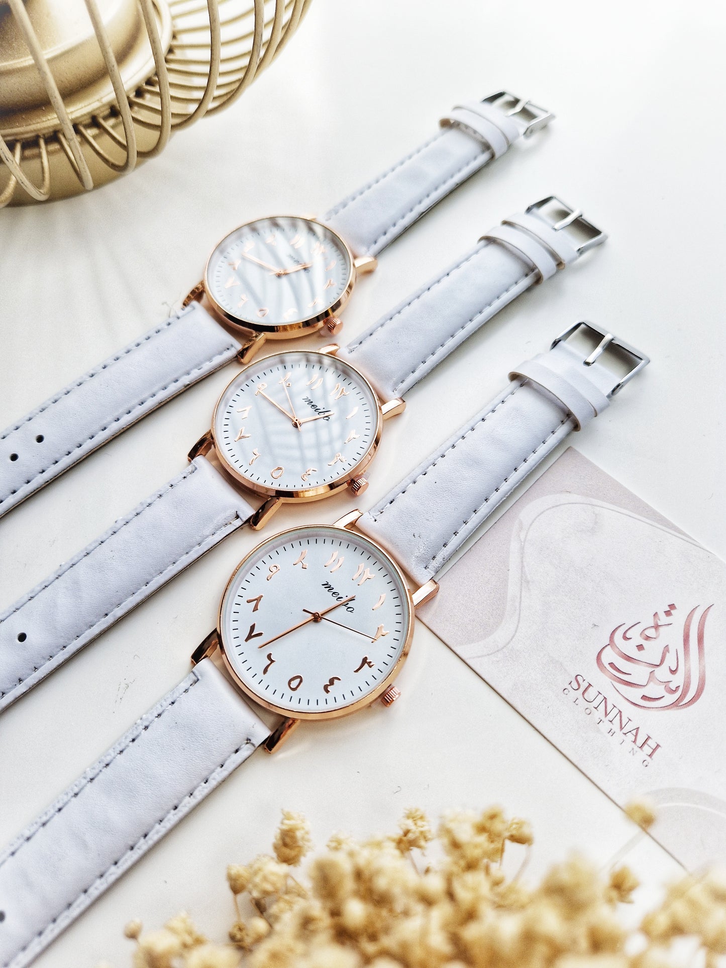 ✨️ Uhr mit Lederarmband ✨️