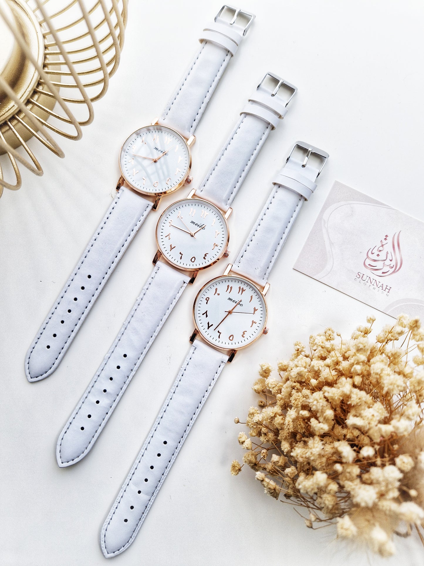 ✨️ Uhr mit Lederarmband ✨️