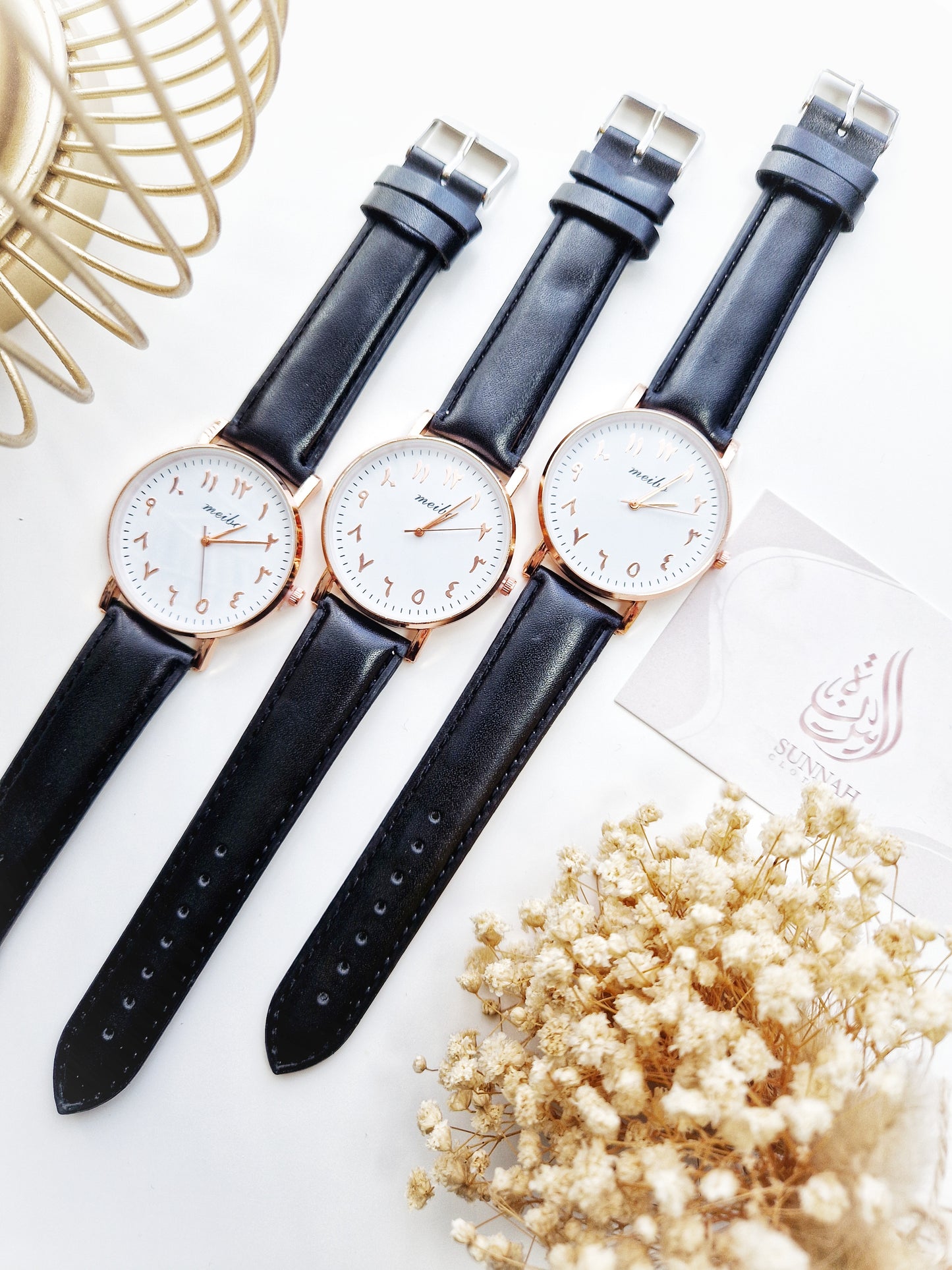 ✨️ Uhr mit Lederarmband ✨️