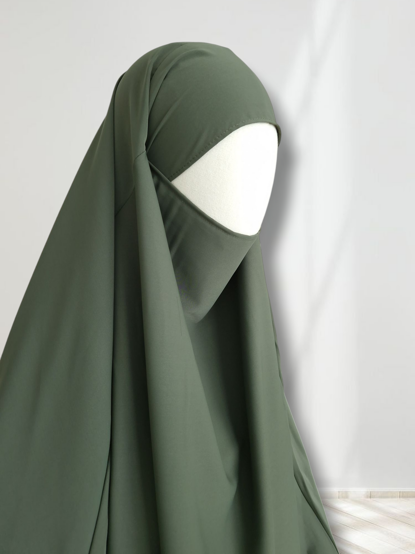 Jilbab Medina Seide