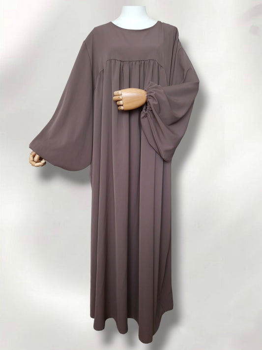 Abaya Ballon Medina Seide