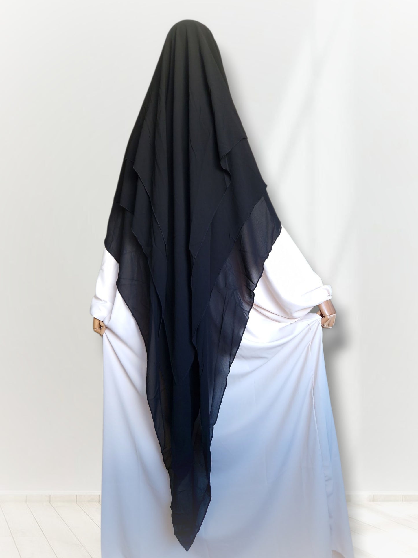 Khimar Dreilagig lang