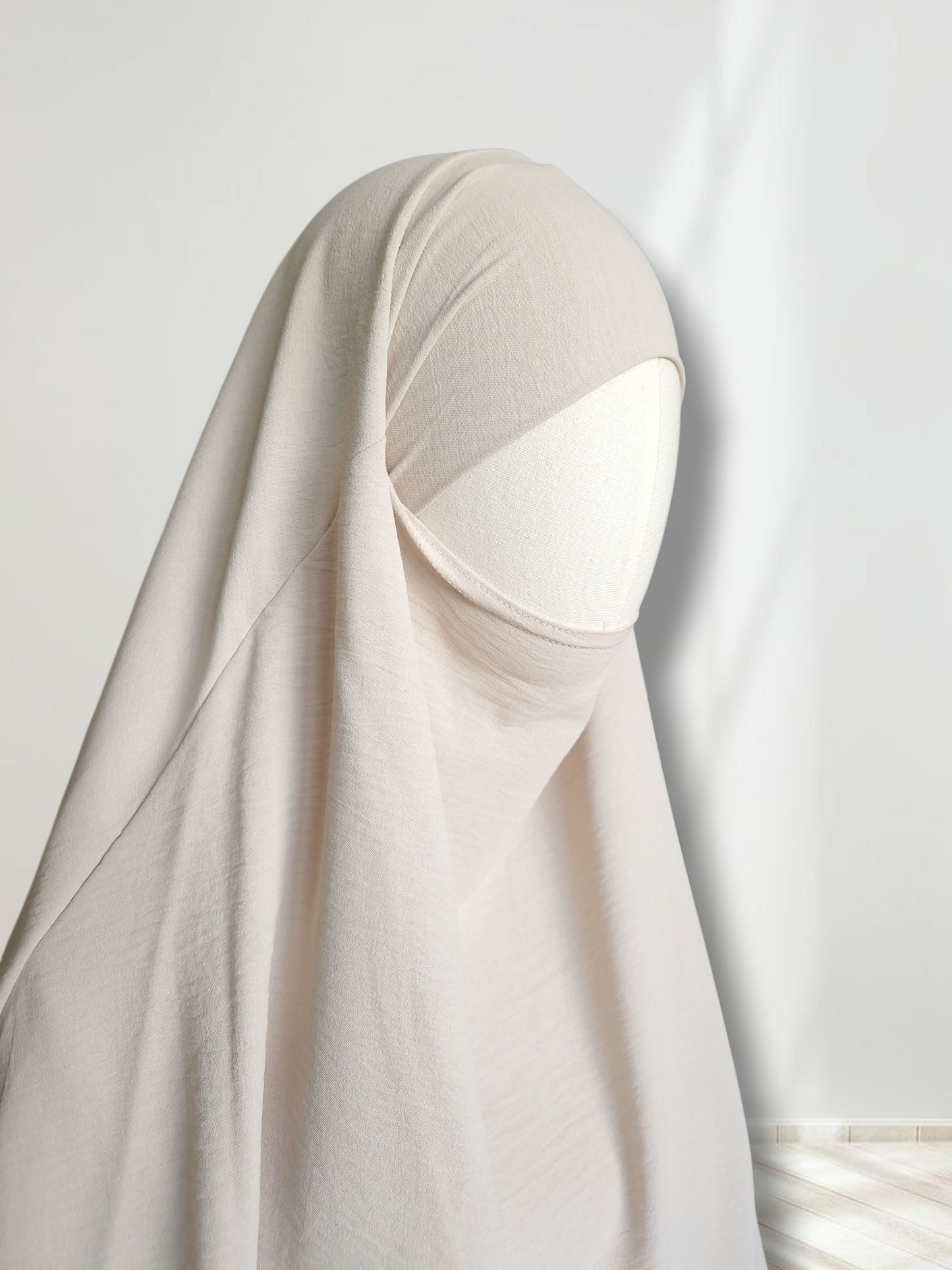 Mädchen Abaya-Set Vanille