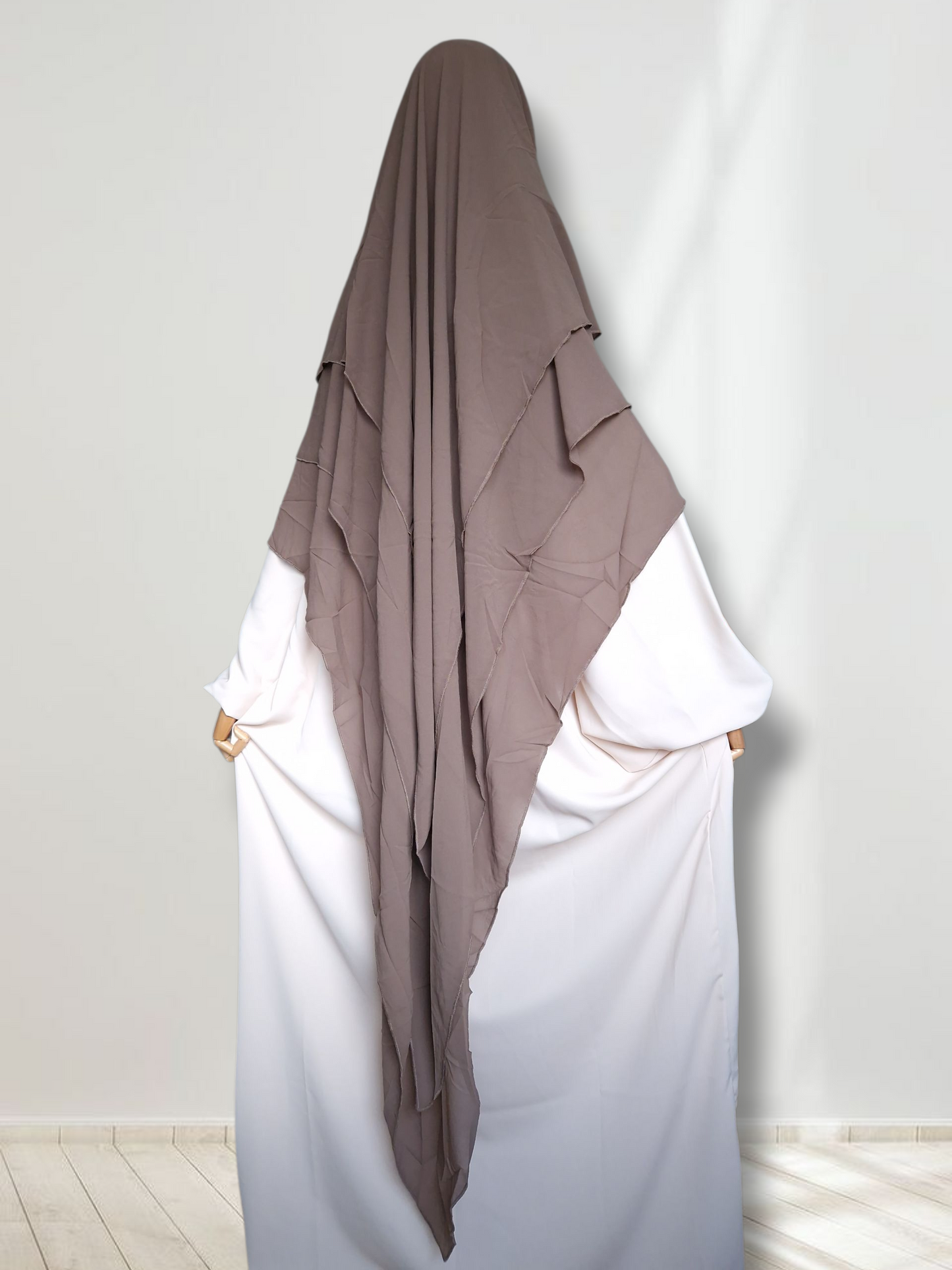 Khimar Dreilagig lang