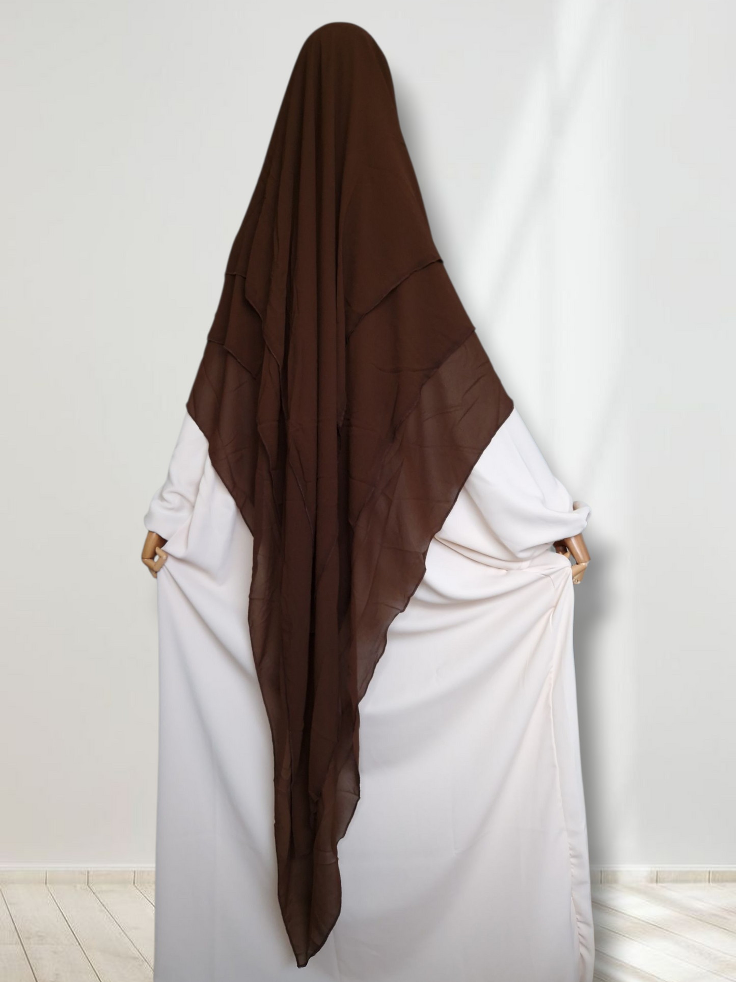 Khimar Dreilagig lang