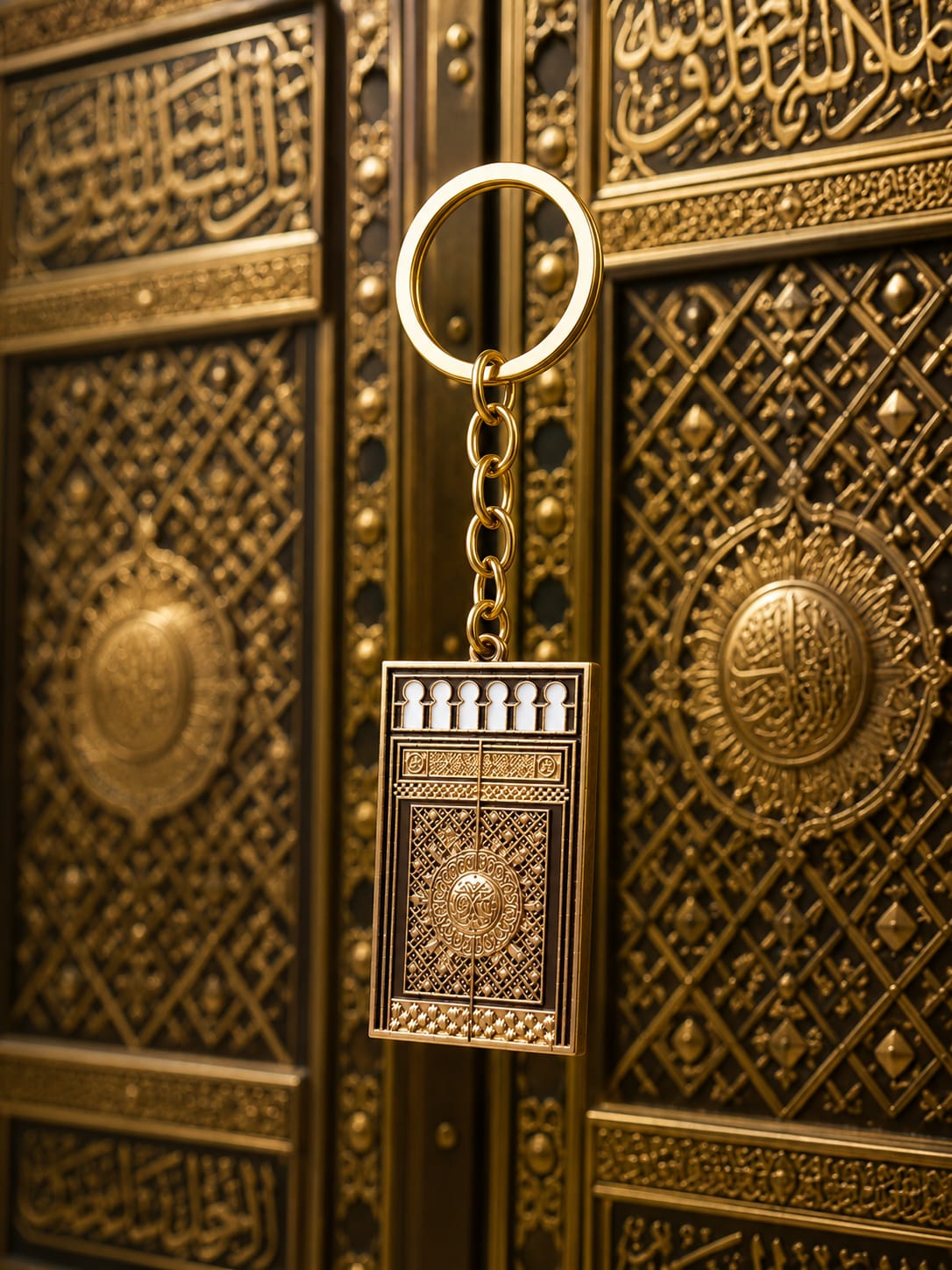 Schlüsselanhänger Golden Medina Door