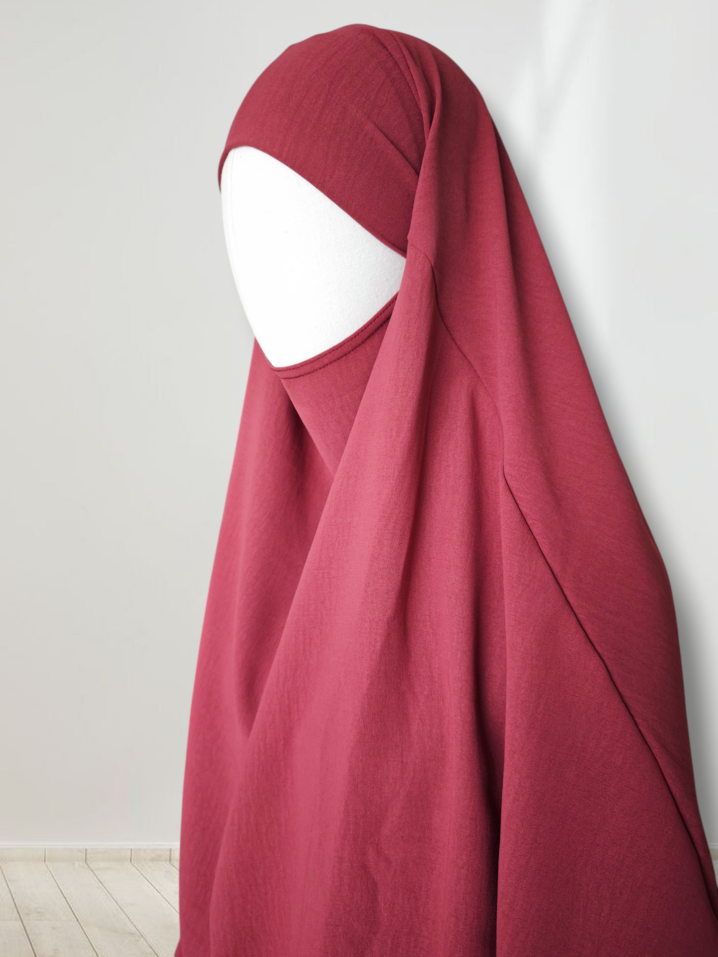 Mädchen Abaya-Set Himbeere