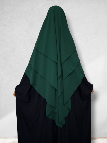 Khimar Dreilagig