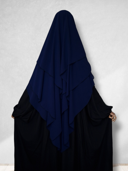 Khimar Dreilagig