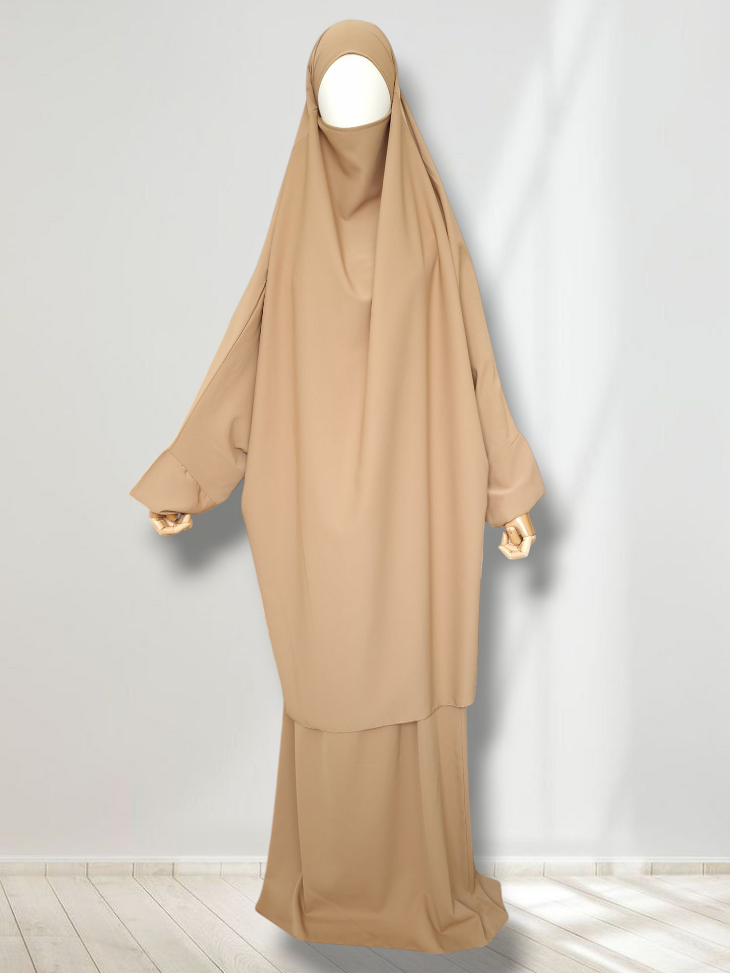 Jilbab Medina Seide