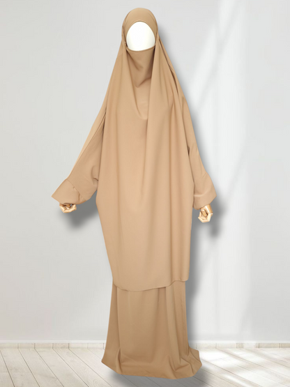 Jilbab Medina Seide