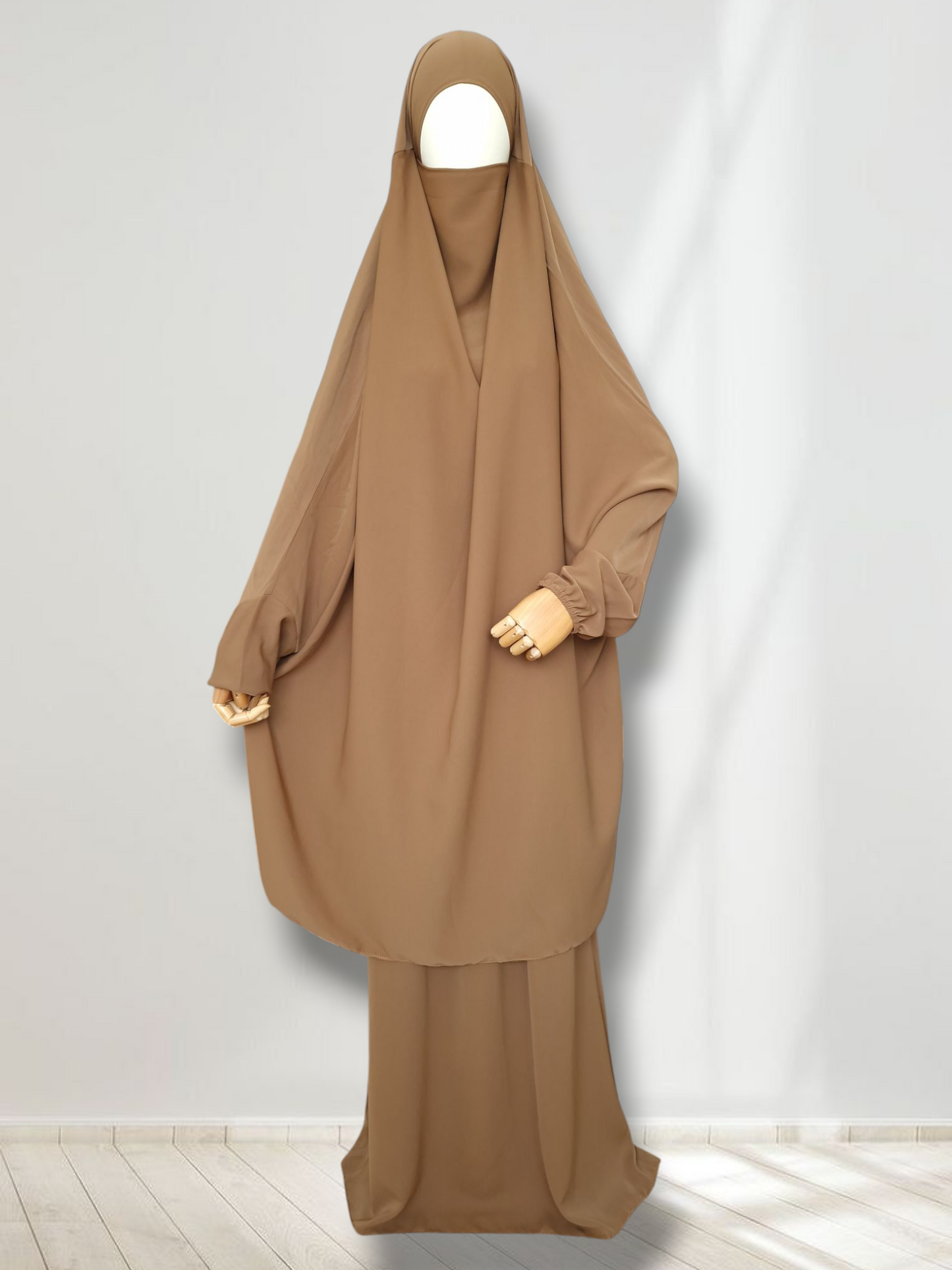 Jilbab Medina Seide