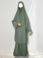 Jilbab Medina Seide