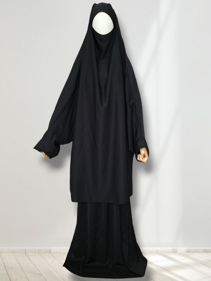 Jilbab Medina Seide